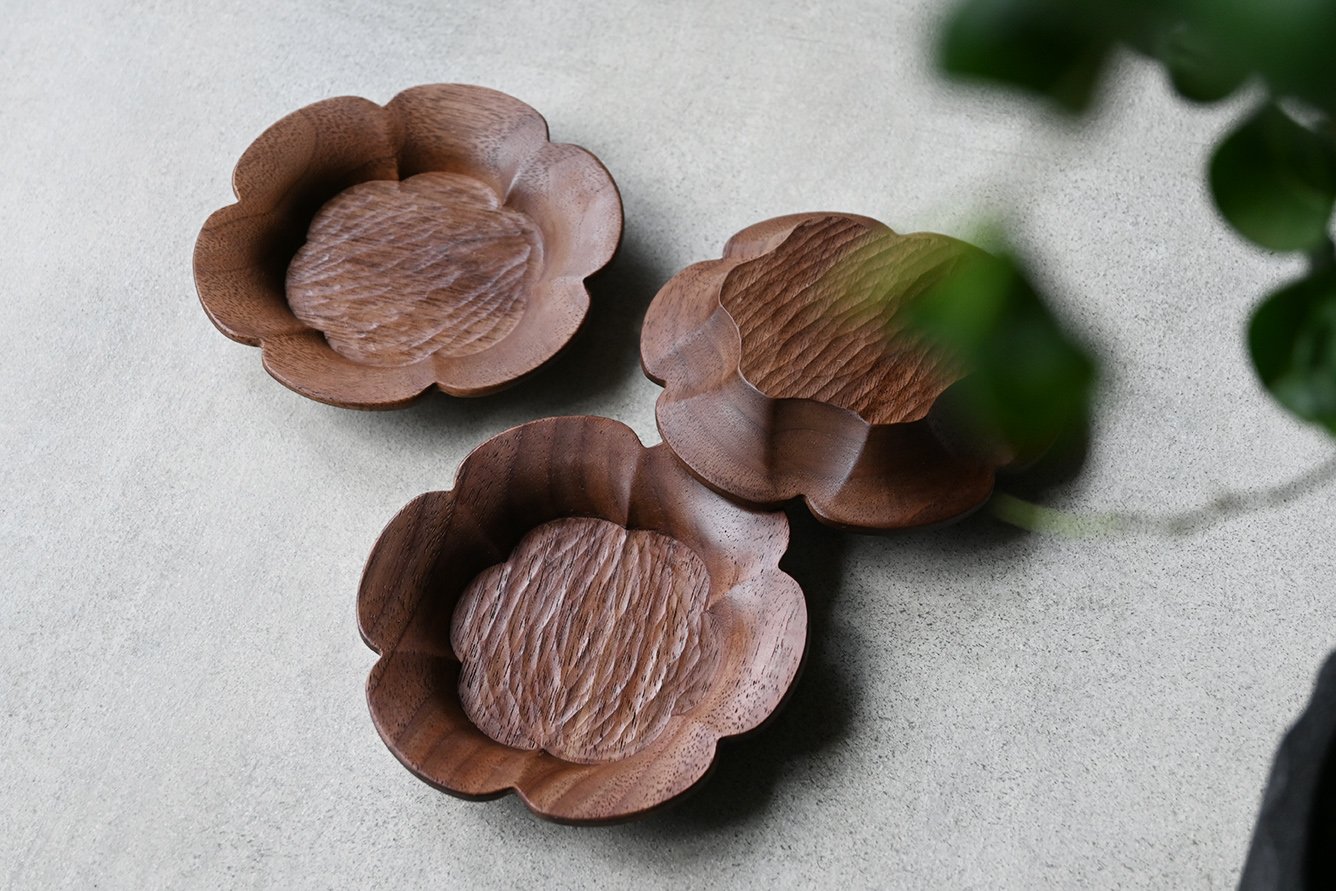 svale furniture /三木達也 輪花皿/茶托Φ100 svf‐209 | sva
