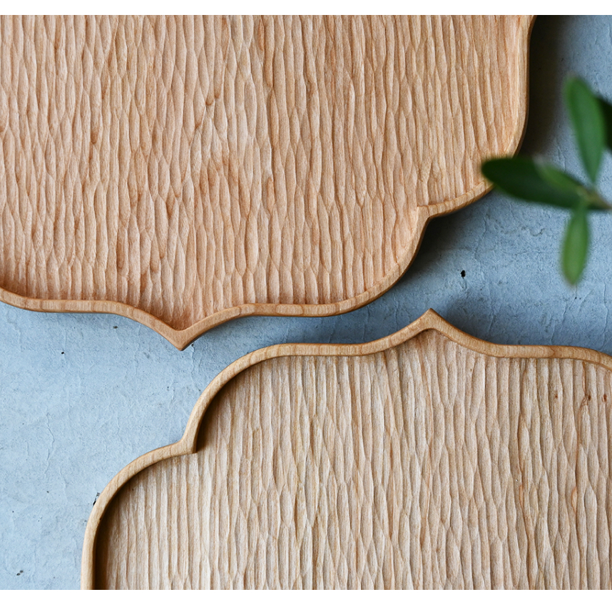 svale furniture/三木達也 稜花皿/Φ280 svf‐107 | svale