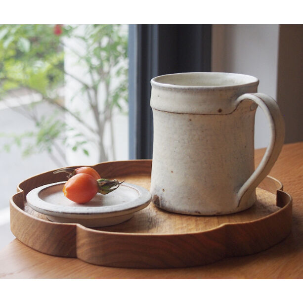 平野日奈子 粉引蓋つきピッチャー