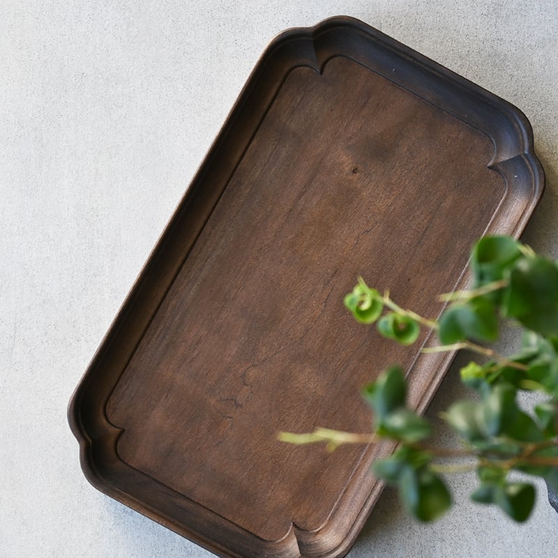 三木達也　飾り縁盆 svale furniture /三木達也 飾り縁盆/270×160 svf‐157 |