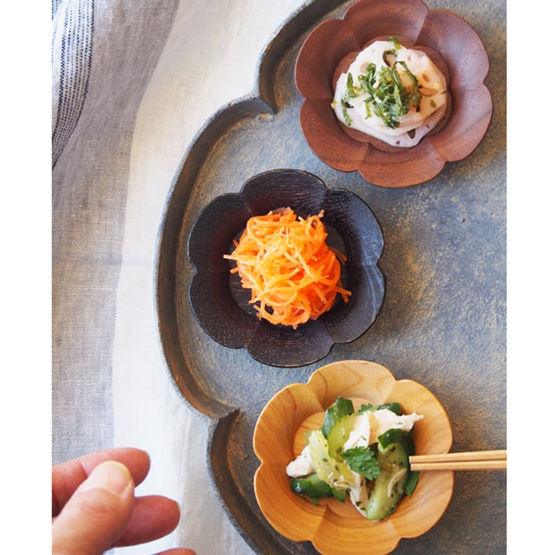 svale furniture /三木達也 輪花豆皿Φ80 svf‐110 | svale