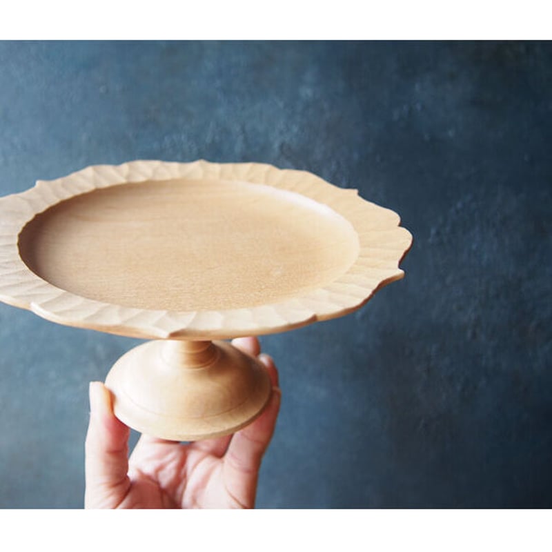 森夏未 コンポート皿/花リム Φ210 MON-04 | svale furniture