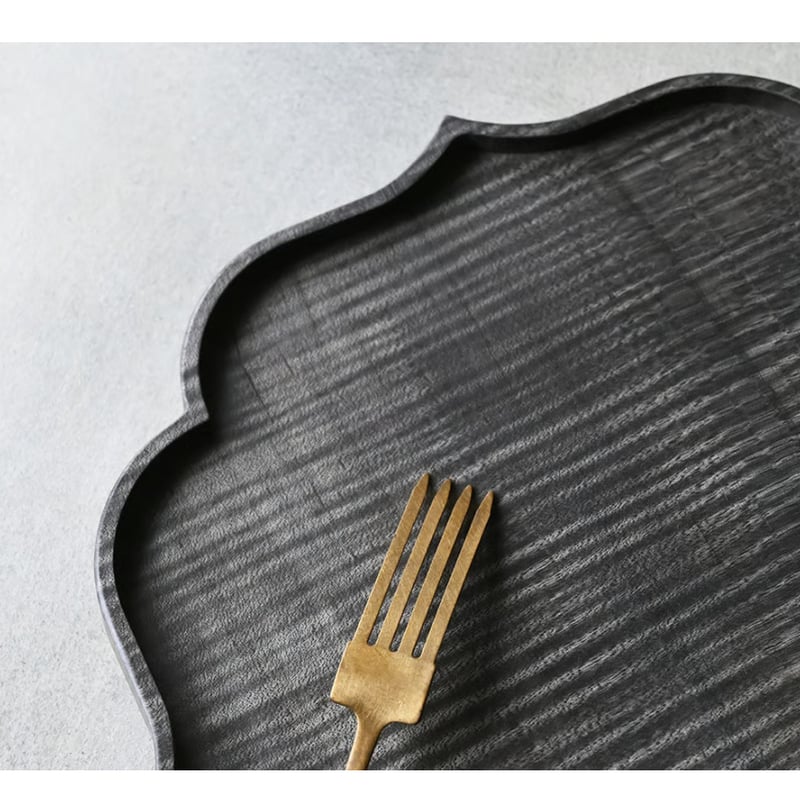 svale furniture/三木達也 稜花皿/Φ280 svf‐107 | svale