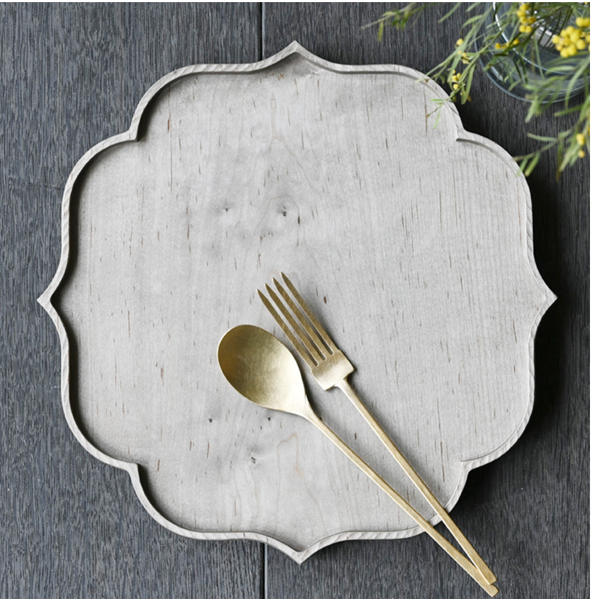 svale furniture/三木達也 稜花皿/Φ280 svf‐107 | svale