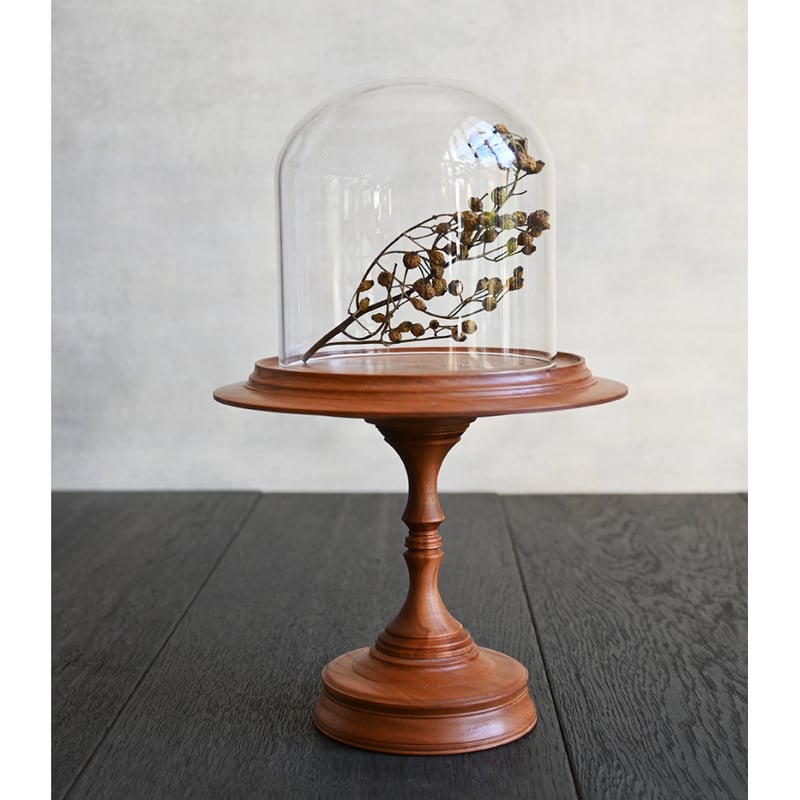 久銘 コンポート/チェリー KYU-07 *ガラスドーム付き | svale furniture