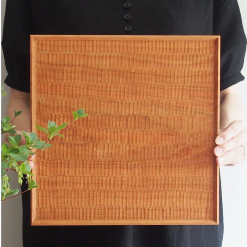 高塚和則 ひとり膳 2枚セット 高塚和則 ひとり膳/280角 サクラ KO-05 | svale furniture