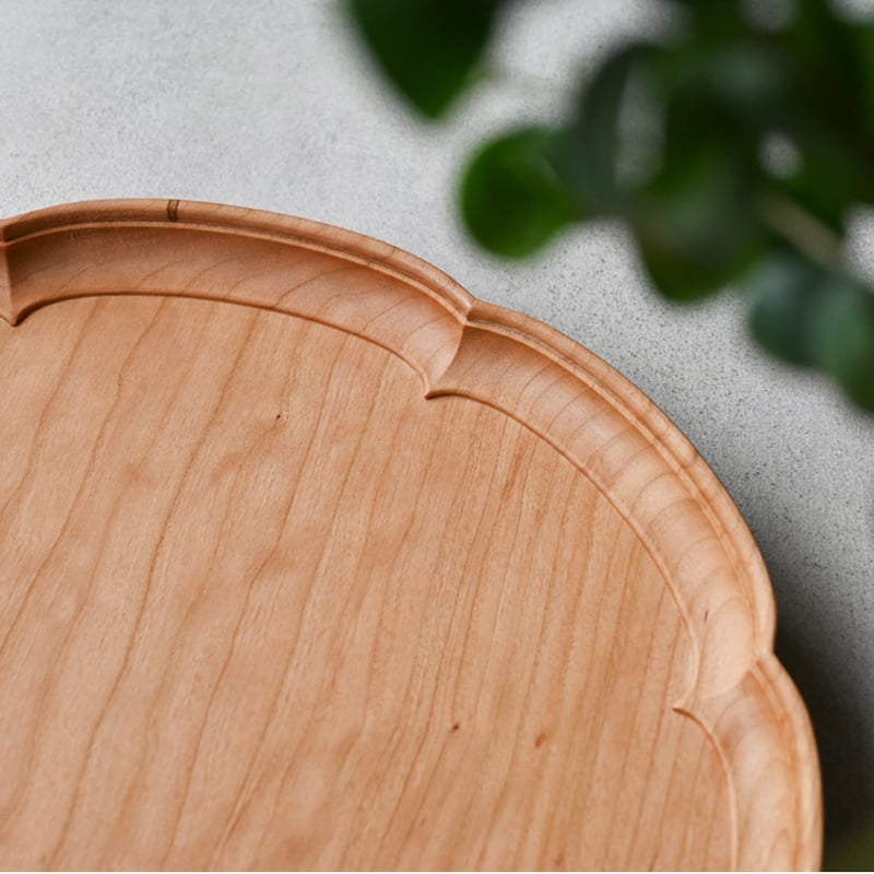 svale furniture/三木達也 飾り縁・輪花盆φ315 svf‐201 | s