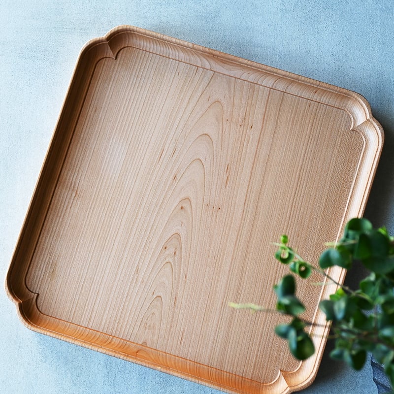 svale furniture /三木達也 飾り縁盆/315角 svf‐155 | sva