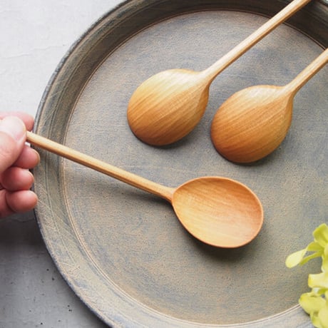 菅原博之 カト-2 白漆 スプーン1点フォーク1点 合計2点 菅原博之 カト