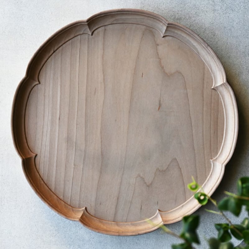 svale furniture/三木達也 飾り縁輪花盆φ315 svf‐201 | sv