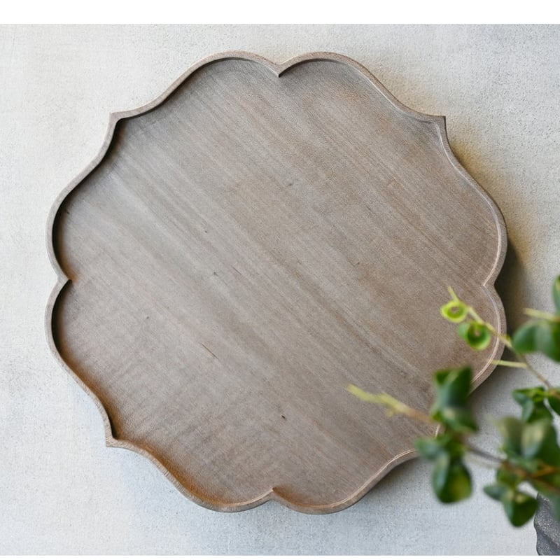 svale furniture/三木達也 稜花皿/Φ280 svf‐107 | svale