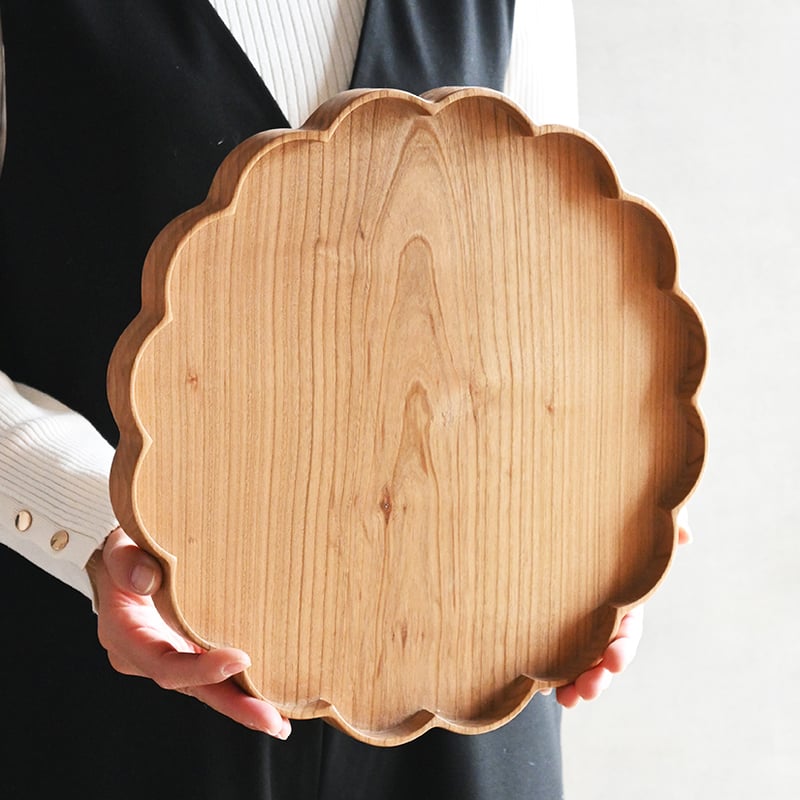 Svale Furniture /三木達也さん 花雲盆 カエデ鉄染 svale furniture/三木達也 花雲盆Φ315 svf‐111 | sval