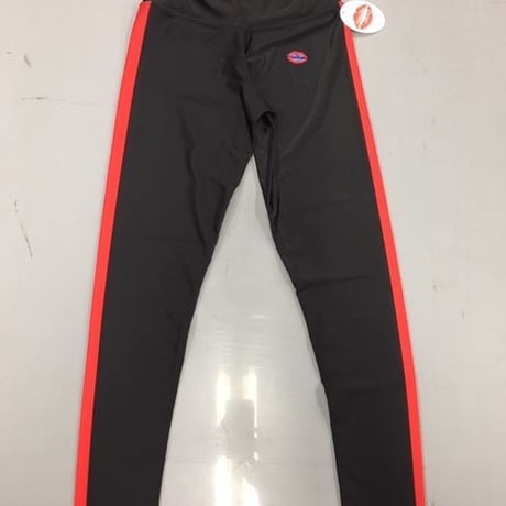 Miss Kiss clothing / レギンス / ブラック x レッド / BRL