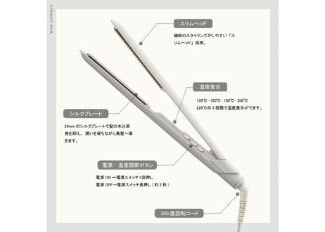 シルクプロアイロンRADIANT LITE
