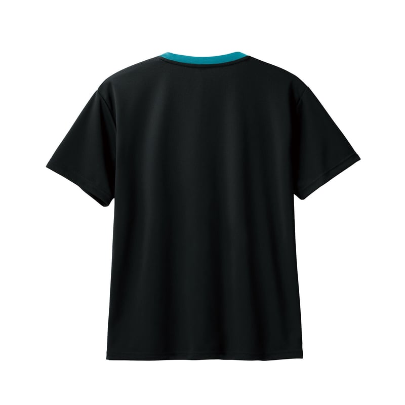 キッズTシャツ】多摩川キッズTシャツ（ブラック×ターコイズ