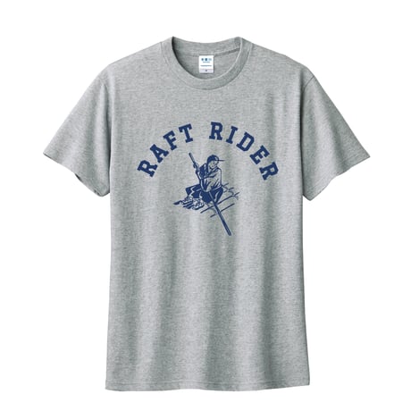 イカダくんTシャツ（グレー）