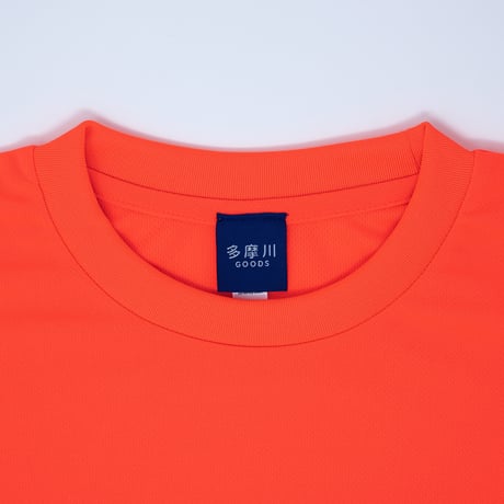 多摩川Tシャツ（蛍光オレンジ）