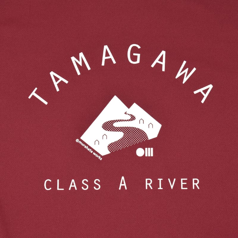 プトマヨ ワインレッド長袖Tシャツ チトセ スタンドカラーシャツ(長袖