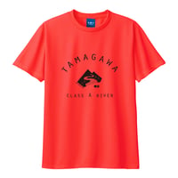 多摩川Tシャツ（蛍光オレンジ）