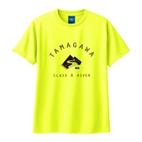 多摩川Tシャツ（蛍光イエロー）