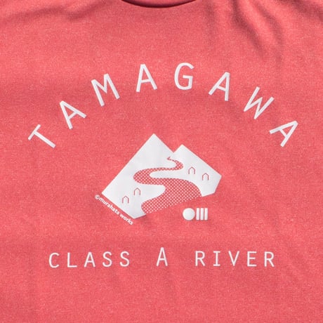【キッズTシャツ】多摩川キッズTシャツ（レッド）