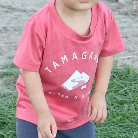 【キッズTシャツ】多摩川キッズTシャツ（パープル）