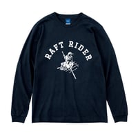 イカダくんTシャツ長袖（ネイビー）