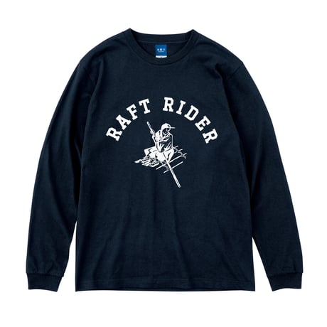 イカダくんTシャツ長袖（ネイビー）