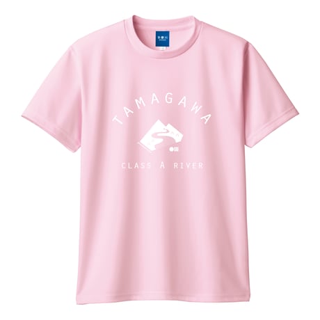 多摩川Tシャツ（ピンク）