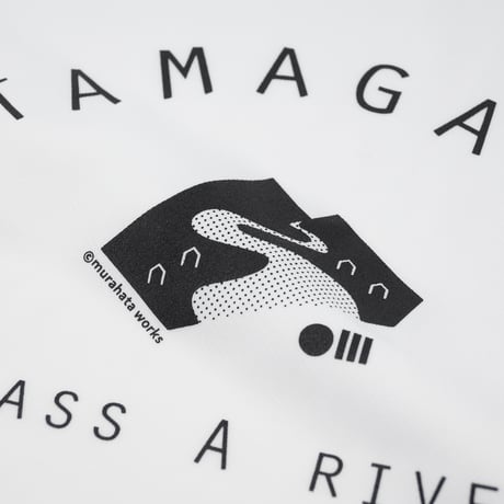 多摩川Tシャツ（ホワイト）