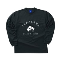 【2026年モデル】多摩川Tシャツ 長袖 ブラック