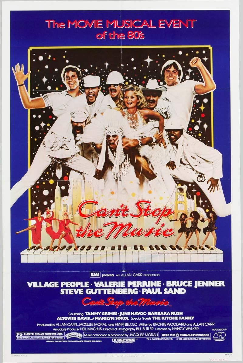 CAN'T STOP THE MUSIC(1980) | VINTAGE POSTER SCR
