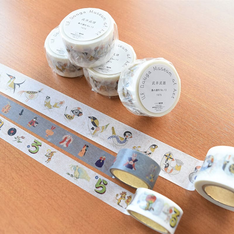 マスキングテープ 鳥の連作 №13 (pl_4349) | イルフ童画館ミュージアム