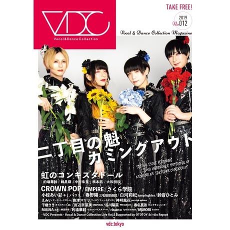 VDC Magazine 012＋VDCステッカー
