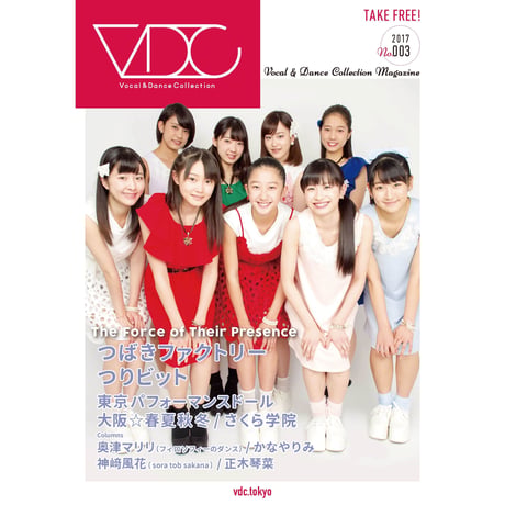 VDC Magazine 003＋VDCステッカー