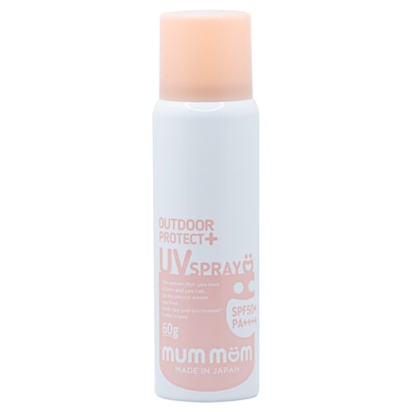 マムマム　ＵＶスプレーアウトドアプロテクトプラス　60g SPF50+ PA++++ UV耐水性★★