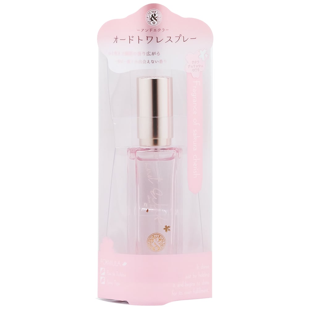 アンドエクラ サクラチェリッシュオードトワレスプレー 15mL | COSME