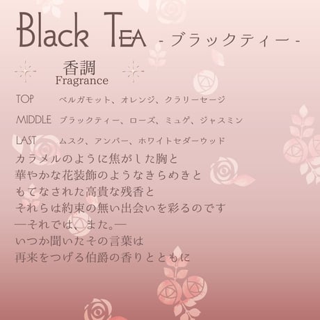 アンドエクラ　オードトワレスプレーブラックティー15mL