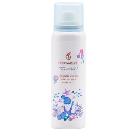 【NEW】サボンドゥブラン　エチケットコントロールクールUVスプレー　SPF50+ PA++++　60g