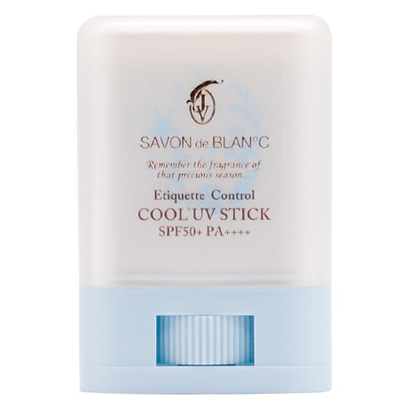 【NEW】サボンドゥブラン　エチケットコントロールクールUVスティック 15g SPF50+ PA++++
