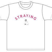 「猫は逃げた」公式Tシャツ