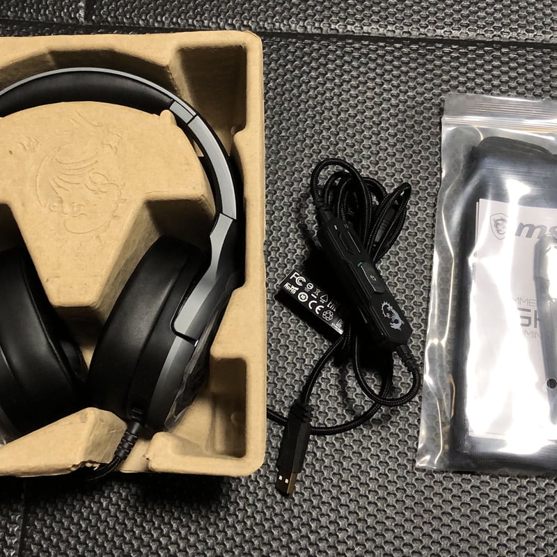 ドクターミノー６点セット　MASAページ MSI ゲーミングヘッドセット オーバーイヤー 中古ほぼ新品 | #UCJ