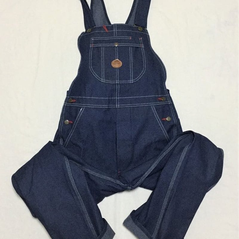 Red Kap Men's Denim Bib Overall