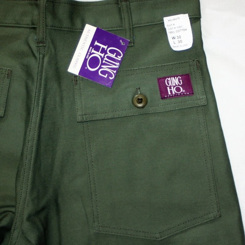 GUNG HO Slim Fit 4 Pocket Fatigue ( New Colors