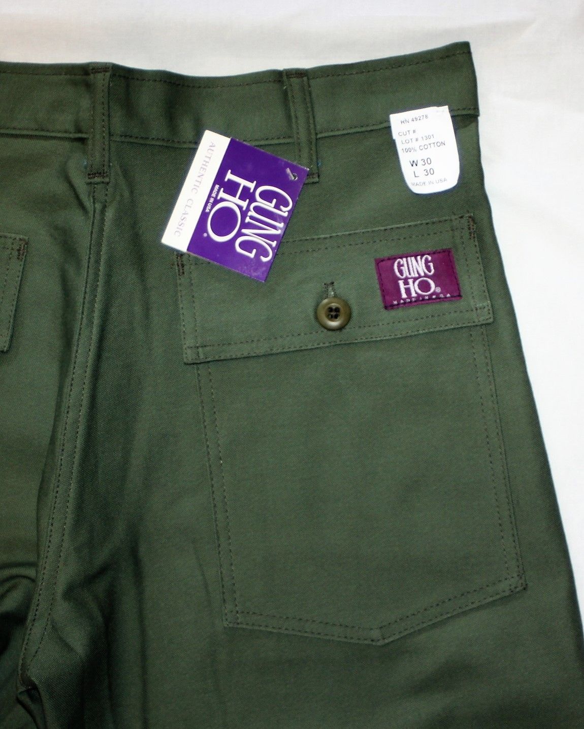 GUNG HO Slim Fit 4 Pocket Fatigue ( New Colors