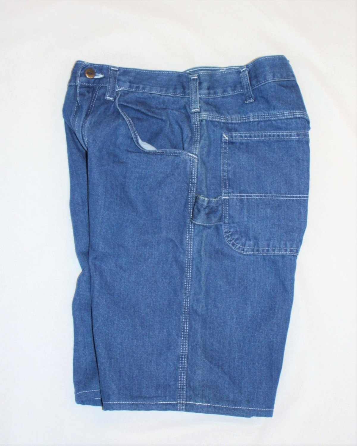 Pointer Brand Indigo Denim Carpenter Shorts - W...