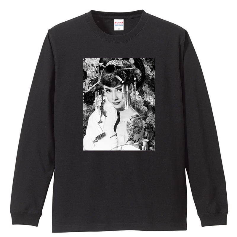 オードリー・ヘップバーン 〜和彫〜 No.2 ロンT | YuraYura