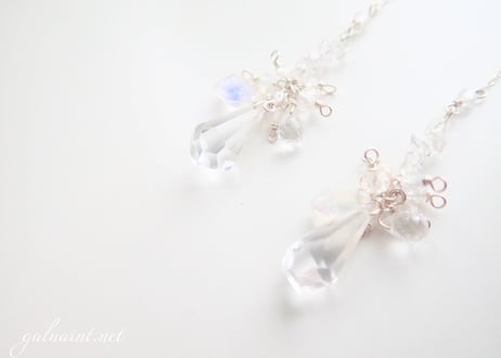 光の帷 白い魔法使い 耳飾り仕様☆。.:＊・゜