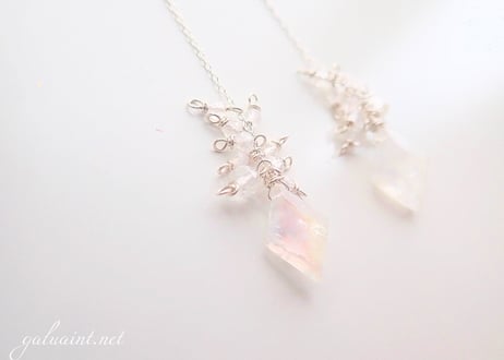 光の帷 白い魔法使い 耳飾り仕様☆。.:＊・゜