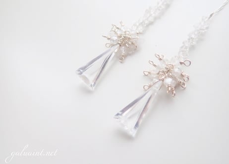 光の帷 白い魔法使い 耳飾り仕様☆。.:＊・゜